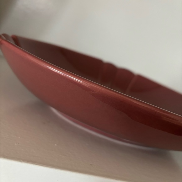 Vintage Art Deco Revival Haeger Pottery Pink Dish Platter - Picture 5 of 8